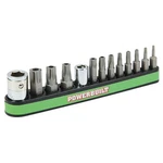 Powerbuilt 13 Piece Tamper-proof Torx Bit And Socket Adapter Set -. Fixed Price $17.95.