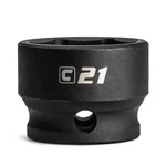 Capri Tools Stubby Impact Socket, 3/8 In. Drive, 6-point, Metric 8 To 22 Mm. Fixed Price $7.99.