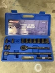 Westward 4lxc8 Skt Wrch St, Chrm, 12pt, 10 - 28 Mm ***3 Pieces Missing***. Fixed Price $29.00.