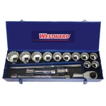 Westward 42w522 Skt Wrch St, Chrm, 12pt, 1 7/16-2 1/2in. Fixed Price $454.65.