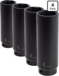4 Pack - Sunex Tools 234xd 1/2-inch Drive 1-1/16-inch Extra Deep Impact Socket. Fixed Price $70.00.