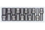 Sunex 2659 Socket Set Impact 1/2in. Drive 10pc Univ Deep Sae Hd Cr-mo. Fixed Price $125.00.