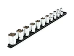 Tekton Inch Drive 6 Pt Socket Set W/ Twist Lock Rail, 11 Pc - 1 In. Shd92101. Fixed Price $59.10.