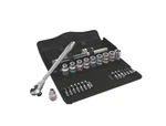 Wera 8100 Sc10 Zyklop Ratchet Set, 28pc, 1/2" Drive, (05004080001), Free Ship. Fixed Price $186.00.