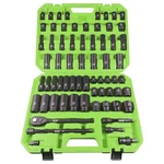 Sunhzmckp 1/2" Drive Impact Socket Set, 66 Piece Standard Sae (3/8"-1-1/4") &.... Fixed Price $128.04.