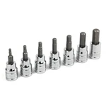 Powerbuilt 7 Piece 3/8 Inch Drive Metric Hex Bit Socket Set -. Fixed Price $21.95.