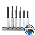 Stanley Proto J4770-6 1/4 Drive Metric Hex Bit Set 6pc. Fixed Price $93.55.