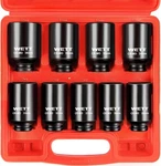 Wett 1/2" Drive Deep Large Impact Socket Set, 9-piece 29mm-38mm (9pc), Black. Fixed Price $41.24.