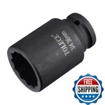 Uxcell 3/4-inch Drive 36mm 12-point Deep Impact Socket Cr-mo Steel 78mm Length. Fixed Price $41.26.