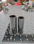 Wardmaster 7/8 And 13/16 Deep Sockets, 12 Point, 1/2 Drive Made In Usa 48-4789. Fixed Price $12.80.