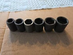 6 Proto Mac Sae 3/8 Drive Point Impact Sockets 3/8" - 11/16" Set Usa Xp Series. Fixed Price $31.99.