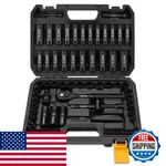 Elead 96-piece 3/8 Drive Impact Socket Set Sae5/16 To 3/4-inch Metric8-22mm. Fixed Price $81.09.