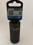 Master Mechanic 243850 1/2 In. Drive X 27mm 6 Point Deep Impact Socket New. Fixed Price $8.50.