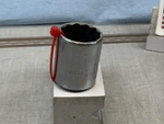 Challenger By Proto 1219md, 19mm 3/8 Drive 12pt Metric Socket, Usa Red. Fixed Price $3.00.