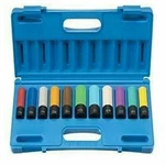 Grey Pneumatic 1511tp 1/2" Drive Wheel Protecting Thin Wall Impact Socket Set. Fixed Price $122.16.