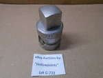 Proto Los Angeles No. 5885 Nos Spare Sliding T Head Only 1" Drive Hole G733. Fixed Price $49.00.