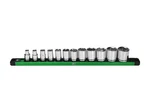 Sk Tools 12pc Sae Socket Set 3/8" Drive Chrome 6pt Standard Sk01340. Fixed Price $36.27.