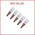 Uxcell 5pcs 1/4" Drive X T15 Torx Bit Socket, S2 Steel Bits Cr-v Sockets 38mm Le. Fixed Price $13.43.