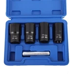 Lslansoon 1/2 Drive Impact Bolt Nut Extractor Set, 5pcs Locking. Fixed Price $24.71.