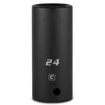 1/2 In. Drive 24 Mm 6-point Metric Deep Impact Socket. Fixed Price $20.99.
