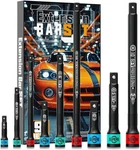 Impact Extension Bar Set, 1/4" 3/8" 1/2" Drive Socket Extension, Cr-v 9pcs. Fixed Price $39.99.