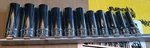Snap-on 3/8"-drive 12-point Metric Chrome Deep Socket Set 9 - 19mm Sfm9 Sfm19. Fixed Price $150.00.