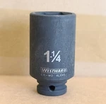 Westward 4lxh5 Impact Socket 1-1/4" 6 Point 1/2" Drive Cr-mo New-ships For Free. Fixed Price $16.99.