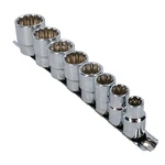 1/2" Drive Socket British Whitworth Bsw Imperial Sizes 8pc Shallow Set Te079. Fixed Price $51.55.