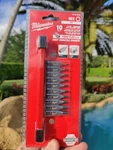 Milwaukee 48-22-9540 1/4" Drive Hex Bit Socket Set - 10 Pc Sealed Sae. Fixed Price $58.61.