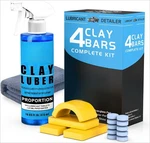Car Clay Bar Beauty Care And Lubricant Synthetic Set. Fixed Price $12.59.