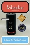 Milwaukee 49-66-6405 30mm Shockwave Impact Duty 3/4" Drive Deep Socket 30 Mm. Fixed Price $23.74.