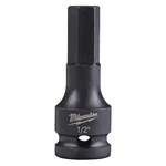 Milwaukee Tool 49-66-5144 Shockwave Lineman's 1/2 In. Drive Hex Bit. Fixed Price $12.99.