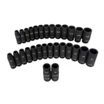 Steelman 29-pc Sae And Metric 1/2 In. Drive 6-pt Deep Impact Socket Set,. Fixed Price $139.99.