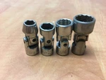 Craftsman Proto Easco 3/8" Drive Sae Swivel Socket Set 4 Pcs 3/8 1/2 9/16 11/16. Fixed Price $15.98.