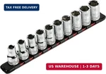 Ares 70342-1/2-inch Drive Aluminum Socket Organizer - Store Up To 10 Sockets And. Fixed Price $21.28.
