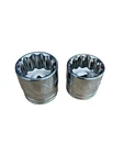 Gearwrench 3/8 Dr. 15/16 And 1 12pt Socket Combo Shallow Chrome 80507. Fixed Price $16.99.