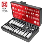 Carbyne 28 Piece Tamper-proof Hex Bit Socket Set - Sae & Metric, S2 Steel 1.... Fixed Price $94.98.