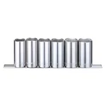 Westward 53pn48 3/8" Drive Socket Set Metric 6 Pieces 20 Mm To 25 , Chrome,. Fixed Price $17.99.