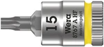 Wera 05003363001 8767 A Hf Torx Zyklop Bit Socket, 1/4" Drive, Tx 15 X 28 Mm. Fixed Price $17.63.