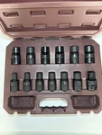 Matco Tools 13pc 1/2 Metric 6 Point Adv Universal Impact Socket Set Scupm136v. Fixed Price $400.00.