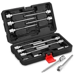 3/8" Drive Extra Long Torx Bit Socket Set,15-piece T10-t60 Star Se.... Fixed Price $43.35.