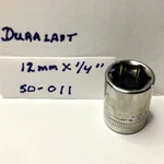 Duralast 12 Mm X 1/4" Dr Metric Socket -50-011 - 6 Pt Free Usa Shipping. Fixed Price $8.95.