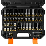 Boen Pro 3/8" Drive Impact Socket Set, 43-piece Sae(5/16"-3/4") & Metric(8-19mm). Fixed Price $63.17.