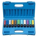 Grey Pneumatic 1511tp 1/2" Drive Wheel Protecting Thin Wall Impact Socket Set. Fixed Price $148.24.