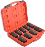 Tbapfs 9pcs 1/2 Inch Drive Deep Impact Socket Set 6 Point Metric 29-38mm Driv.... Fixed Price $50.68.