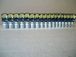 New Stanley 1/2 In Drive Sockets 17 Pieces Sae 12 Point. Fixed Price $35.00.