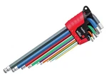 Wiha Ergostar Magicring Colour Hex Ball End L-key Set, 9 Piece Wha43850. Fixed Price $120.53.