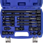 Workpro 18pcs 1/4", 3/8" & 1/2" Dr Impact Socket Set Drive Tool Accessory Us. Fixed Price $30.79.