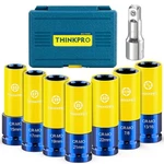 Thinkpro Impact Lug Nut Socket-8 Pieces Thin Wall Yellow. Fixed Price $52.29.
