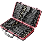 Starwork 30pc Ratcheting Wrench Set Sae Metric 120t Stubby Cr-v Tool Kit. Fixed Price $222.99.